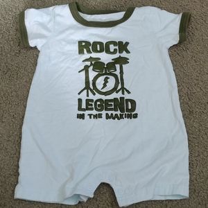 Carter's "rock legend in the making" romper